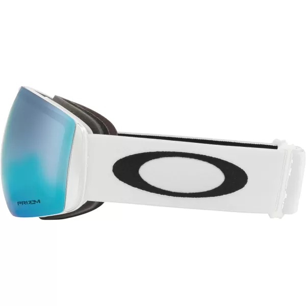 imageOakley Flight Deck L Snow GoggleMatte White StrapPrizm Snow Sapphire Iridium Lens