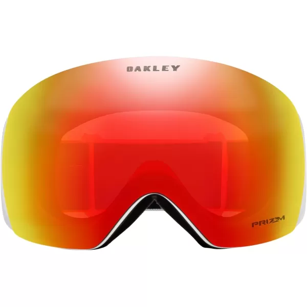 imageOakley Flight Deck L Snow GoggleMatte White StrapPrizm Snow Torch Iridium Lens