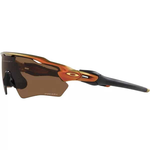 imageOakley Kids Oj9001 Radar Ev Xs Path Rectangular SunglassesMatte RedGold ColorshiftPrizm Bronze