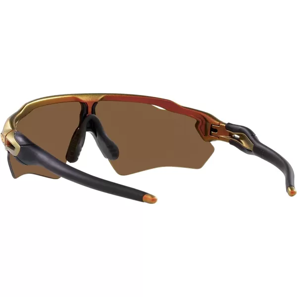 imageOakley Kids Oj9001 Radar Ev Xs Path Rectangular SunglassesMatte RedGold ColorshiftPrizm Bronze