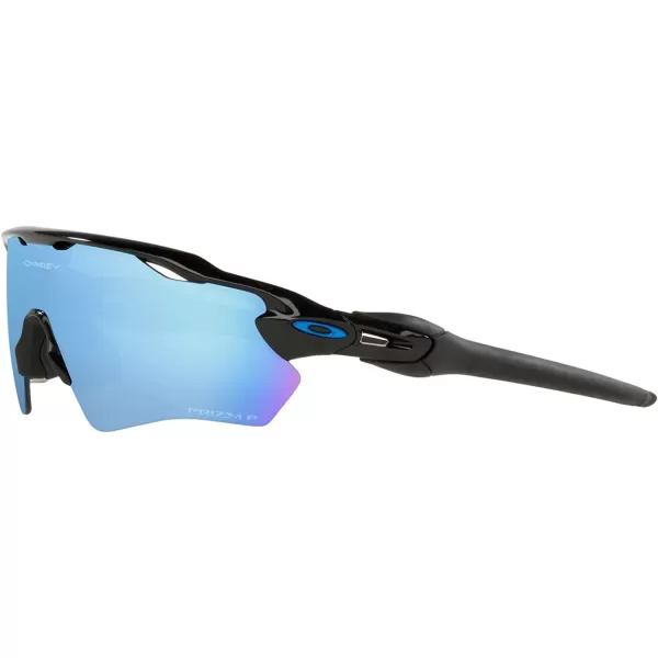 imageOakley Kids Oj9001 Radar Ev Xs Path Rectangular SunglassesPolished BlackPrizm Deep Water Polarized