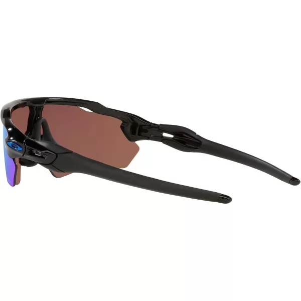 imageOakley Kids Oj9001 Radar Ev Xs Path Rectangular SunglassesPolished BlackPrizm Deep Water Polarized
