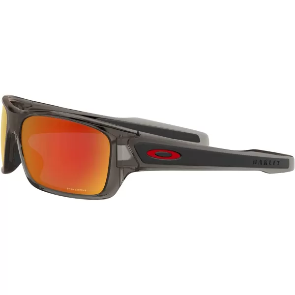 imageOakley Kids Oj9003 Turbine Xs Rectangular SunglassesGrey SmokePrizm Ruby