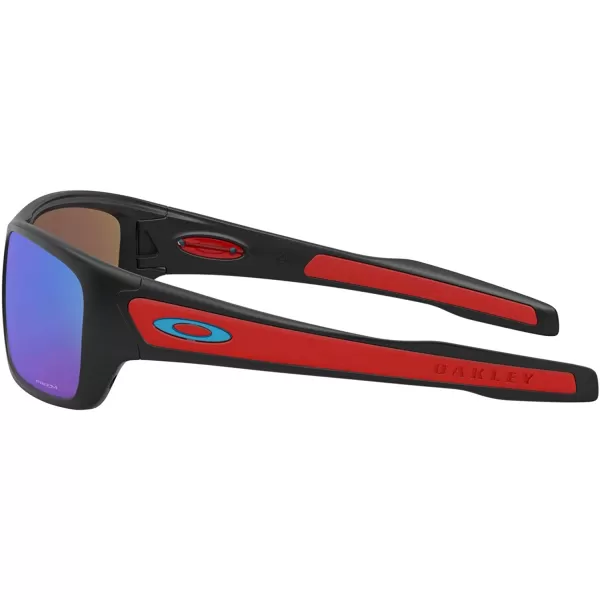 imageOakley Kids Oj9003 Turbine Xs Rectangular SunglassesMatte BlackPrizm Sapphire