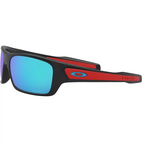 imageOakley Kids Oj9003 Turbine Xs Rectangular SunglassesMatte BlackPrizm Sapphire