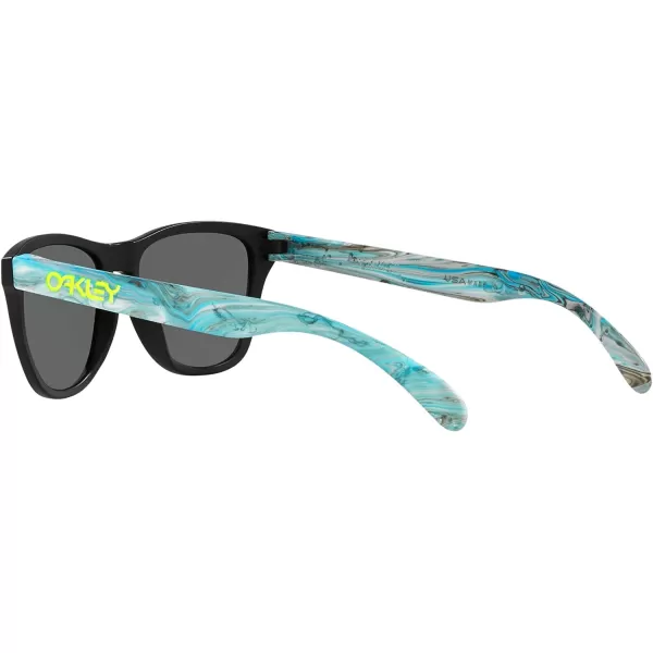 imageOakley Kids Oj9006 Frogskins Xs Square SunglassesMatte Black Sanctuary SwirlPrizm Black