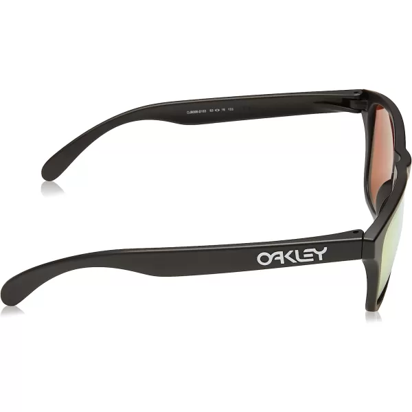 imageOakley Kids Oj9006 Frogskins Xs Square SunglassesMatte BlackPrizm Rose Gold Polarized