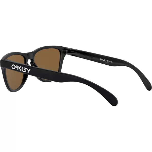 imageOakley Kids Oj9006 Frogskins Xs Square SunglassesMatte BlackPrizm Rose Gold Polarized