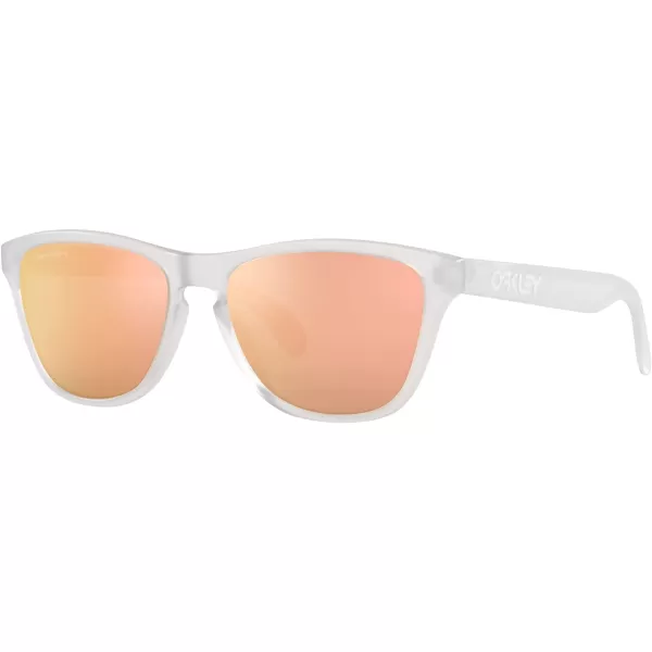 imageOakley Kids Oj9006 Frogskins Xs Square SunglassesMatte ClearPrizm Rose Gold