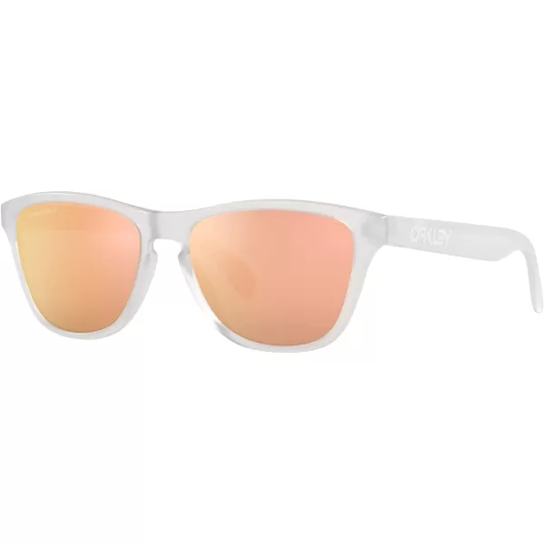 imageOakley Kids Oj9006 Frogskins Xs Square SunglassesMatte ClearPrizm Rose Gold