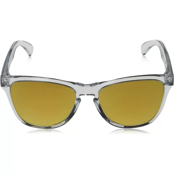 imageOakley Kids Oj9006 Frogskins Xs Square SunglassesPolished ClearPrizm 24k Polarized