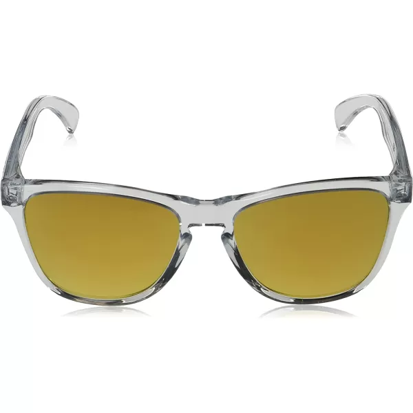 imageOakley Kids Oj9006 Frogskins Xs Square SunglassesPolished ClearPrizm 24k Polarized