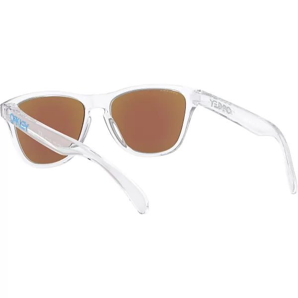 imageOakley Kids Oj9006 Frogskins Xs Square SunglassesPolished ClearPrizm Sapphire