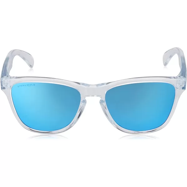 imageOakley Kids Oj9006 Frogskins Xs Square SunglassesPolished ClearPrizm Sapphire