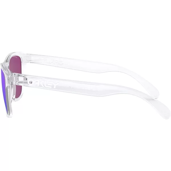 imageOakley Kids Oj9006 Frogskins Xs Square SunglassesPolished ClearPrizm Violet