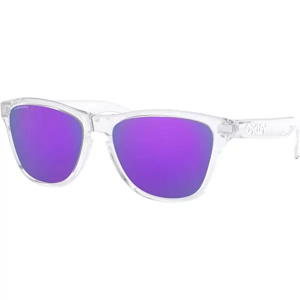 imageOakley Kids Oj9006 Frogskins Xs Square SunglassesPolished ClearPrizm Violet