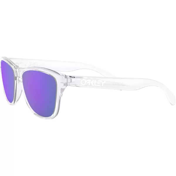 imageOakley Kids Oj9006 Frogskins Xs Square SunglassesPolished ClearPrizm Violet