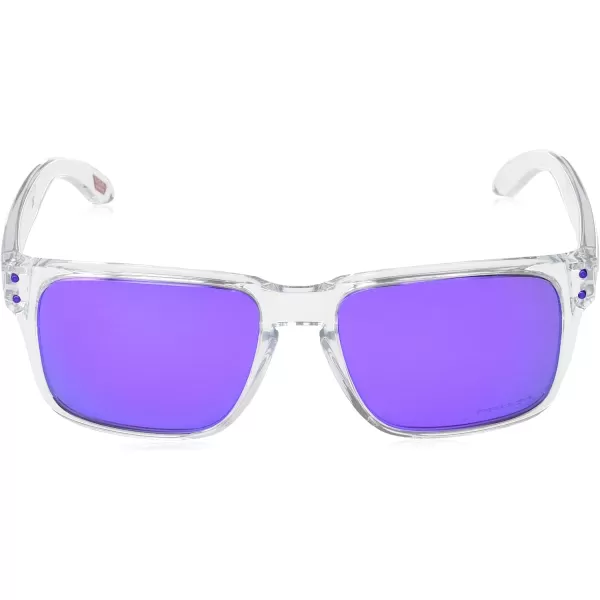 imageOakley Kids Oj9007 Holbrook Xs Square SunglassesPolished ClearPrizm Violet