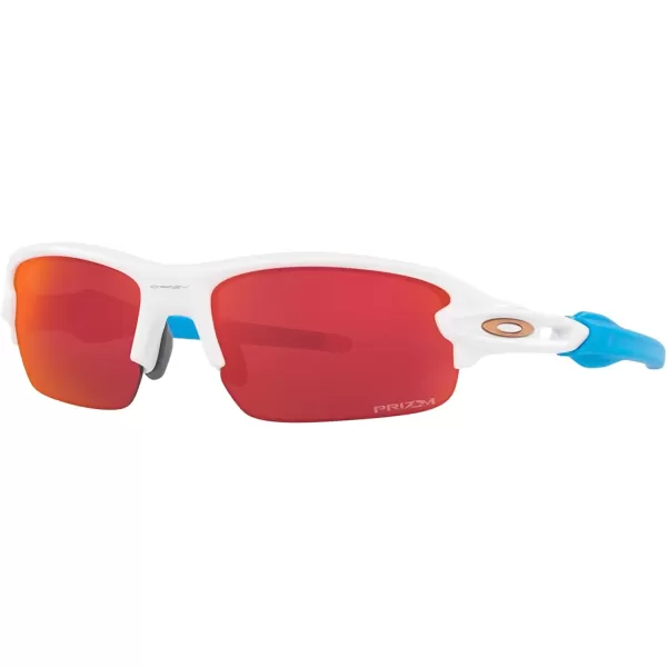 imageOakley Kids Oj9008 Flak XXS Square SunglassesMatte WhitePrizm Field