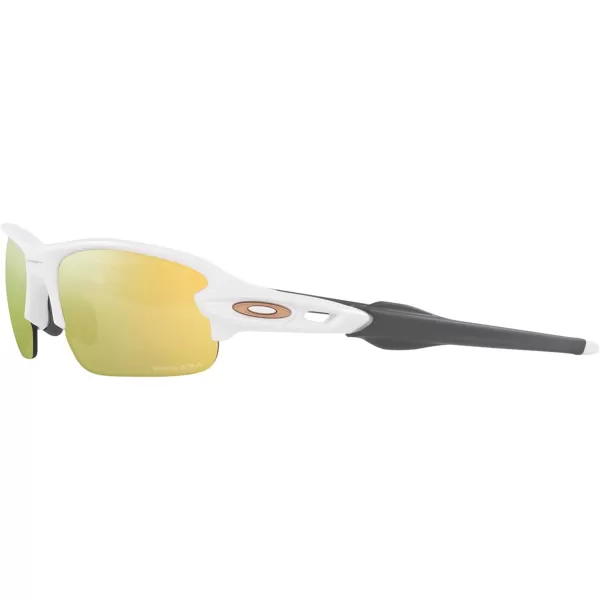 imageOakley Kids Oj9008 Flak XXS Square SunglassesMatte WhitePrizm Rose Gold