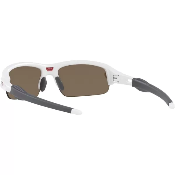 imageOakley Kids Oj9008 Flak XXS Square SunglassesMatte WhitePrizm Rose Gold