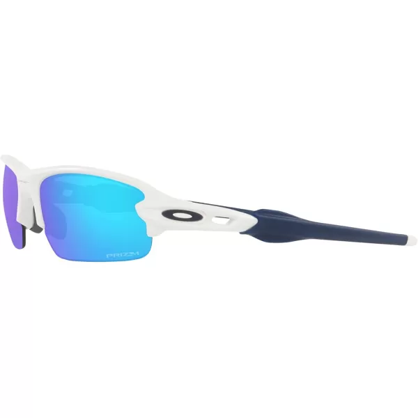 imageOakley Kids Oj9008 Flak XXS Square SunglassesMatte WhitePrizm Sapphire