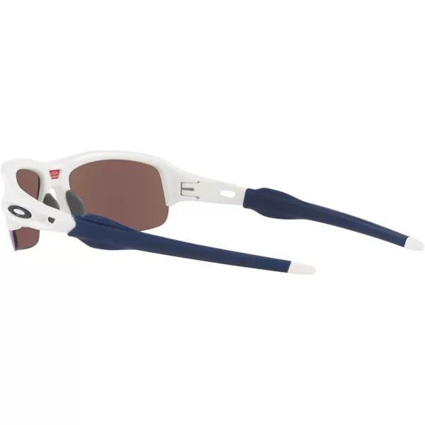 imageOakley Kids Oj9008 Flak XXS Square SunglassesMatte WhitePrizm Sapphire