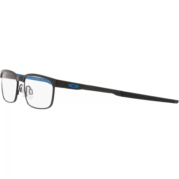 imageOakley Kids Oy3002 Steel Plate Xs Rectangular Prescription Eyewear FramesSatin Black on BlueDemo Lens