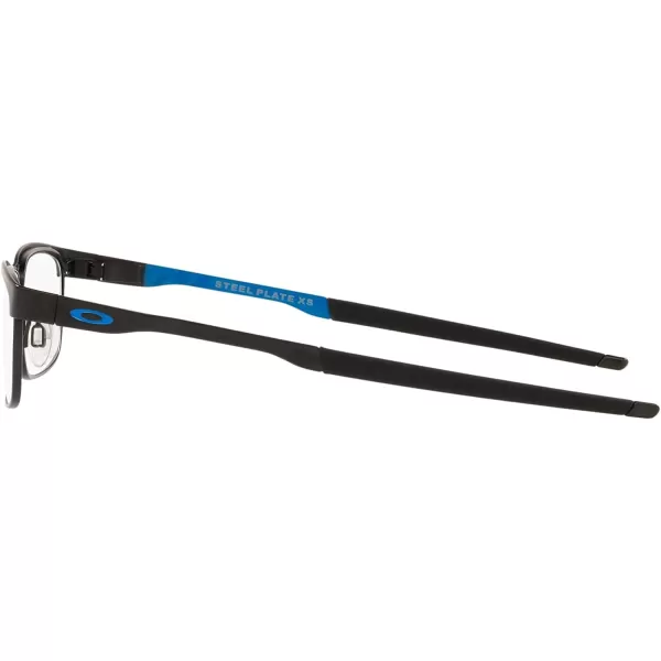 imageOakley Kids Oy3002 Steel Plate Xs Rectangular Prescription Eyewear FramesSatin Black on BlueDemo Lens