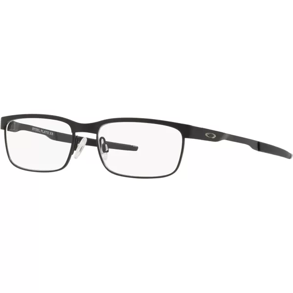 imageOakley Kids Oy3002 Steel Plate Xs Rectangular Prescription Eyewear FramesSatin BlackDemo Lens