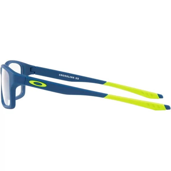 imageOakley Kids Oy8002 Crosslink Xs Square Prescription Eyewear FramesSatin NavyDemo Lens