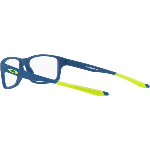 imageOakley Kids Oy8002 Crosslink Xs Square Prescription Eyewear FramesSatin NavyDemo Lens