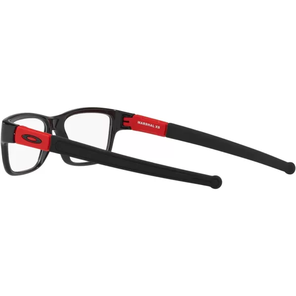 imageOakley Kids Oy8005 Marshal Xs Rectangular Prescription Eyewear FramesPolished BlackDemo Lens