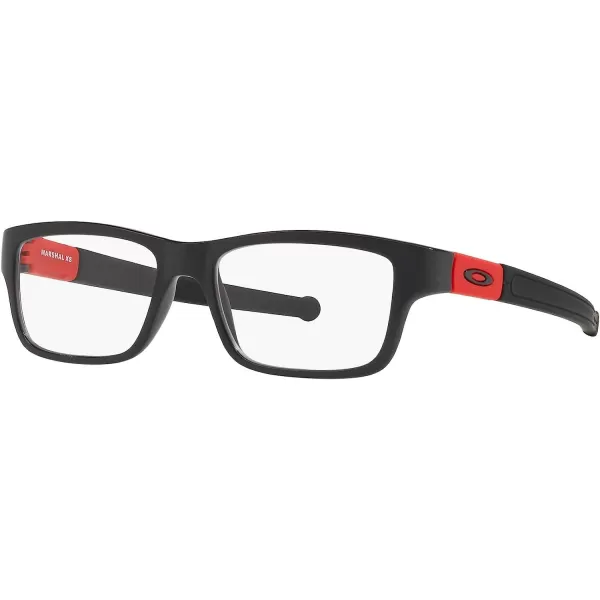 imageOakley Kids Oy8005 Marshal Xs Rectangular Prescription Eyewear FramesPolished BlackDemo Lens