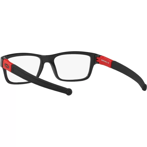 imageOakley Kids Oy8005 Marshal Xs Rectangular Prescription Eyewear FramesPolished BlackDemo Lens