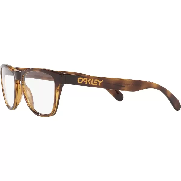 imageOakley Kids Oy8009 Frogskins Xs Square Prescription Eyewear FramesPolished Brown TortoiseDemo Lens