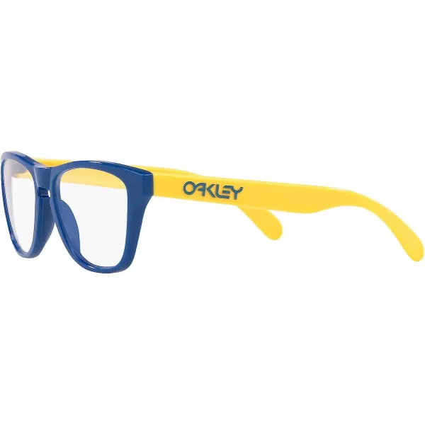 imageOakley Kids Oy8009 Frogskins Xs Square Prescription Eyewear FramesPolished Navy BlueDemo Lens