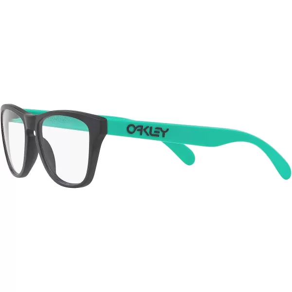 imageOakley Kids Oy8009 Frogskins Xs Square Prescription Eyewear FramesSatin Black on TealDemo Lens