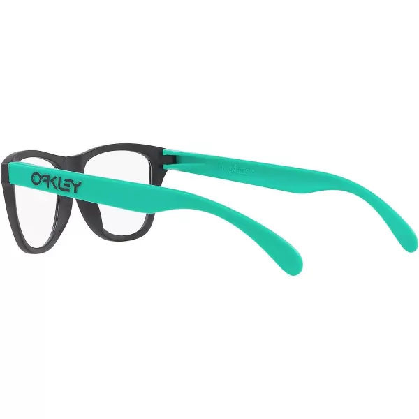imageOakley Kids Oy8009 Frogskins Xs Square Prescription Eyewear FramesSatin Black on TealDemo Lens