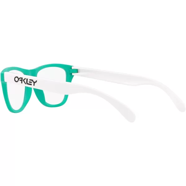 imageOakley Kids Oy8009 Frogskins Xs Square Prescription Eyewear FramesSatin CelesteDemo Lens