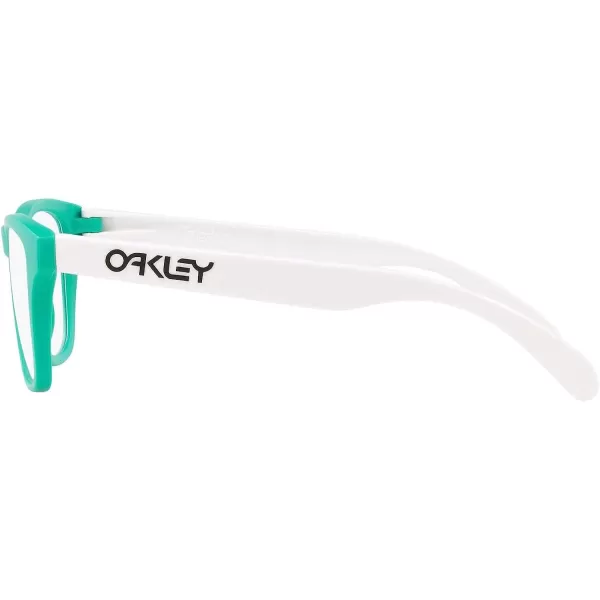 imageOakley Kids Oy8009 Frogskins Xs Square Prescription Eyewear FramesSatin CelesteDemo Lens