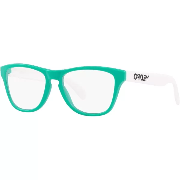 imageOakley Kids Oy8009 Frogskins Xs Square Prescription Eyewear FramesSatin CelesteDemo Lens