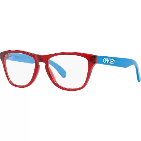 imageOakley Kids Oy8009 Frogskins Xs Square Prescription Eyewear FramesTranslucent RedDemo Lens