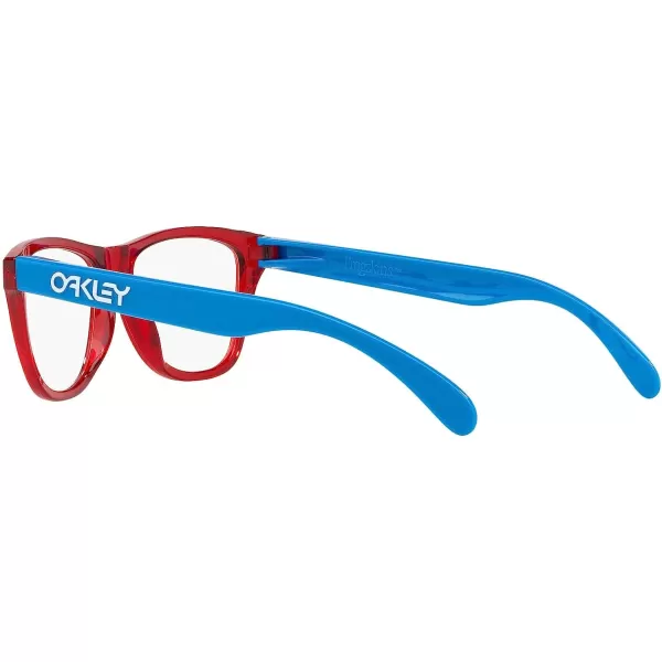imageOakley Kids Oy8009 Frogskins Xs Square Prescription Eyewear FramesTranslucent RedDemo Lens