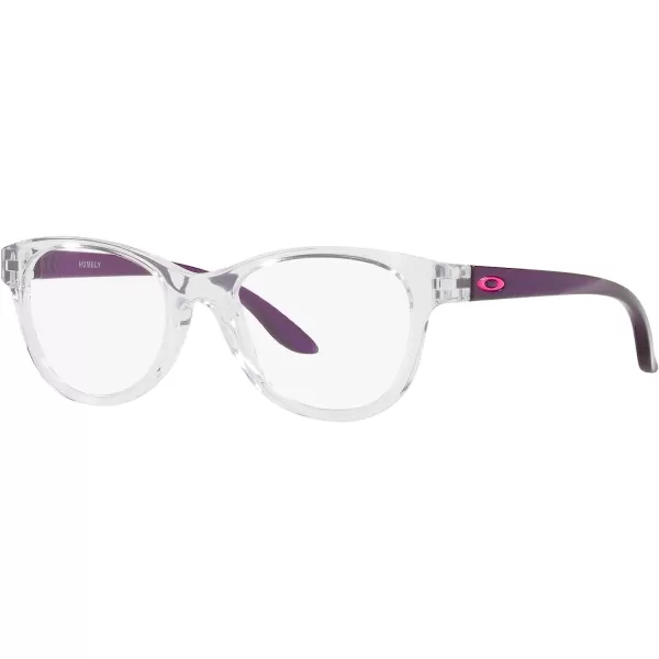 imageOakley Kids Oy8022 Humbly Round Prescription Eyewear FramesPolished ClearDemo Lens