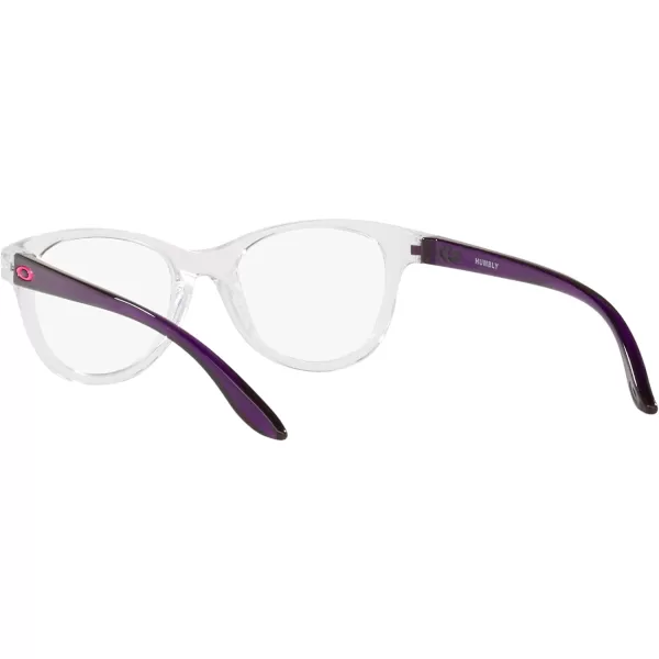 imageOakley Kids Oy8022 Humbly Round Prescription Eyewear FramesPolished ClearDemo Lens