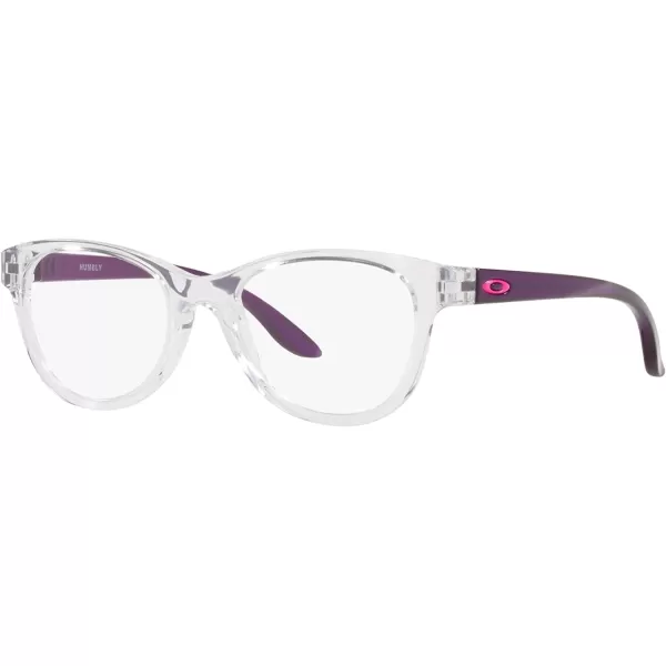 imageOakley Kids Oy8022 Humbly Round Prescription Eyewear FramesPolished ClearDemo Lens
