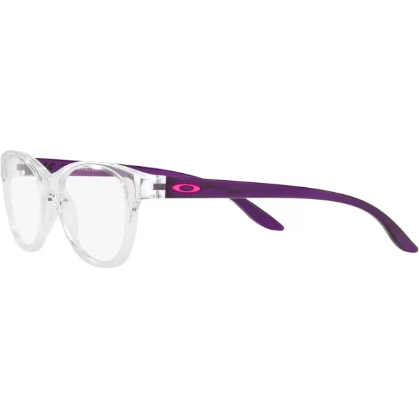 imageOakley Kids Oy8022 Humbly Round Prescription Eyewear FramesPolished ClearDemo Lens