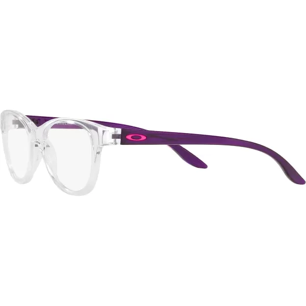 imageOakley Kids Oy8022 Humbly Round Prescription Eyewear FramesPolished ClearDemo Lens