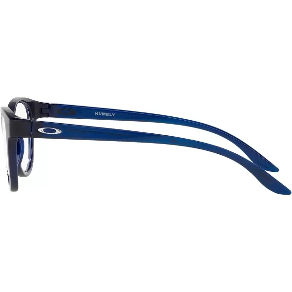 imageOakley Kids Oy8022 Humbly Round Prescription Eyewear FramesPolished Ice BlueDemo Lens